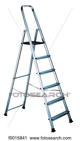 Stock Image - Step ladder. Fotosearch