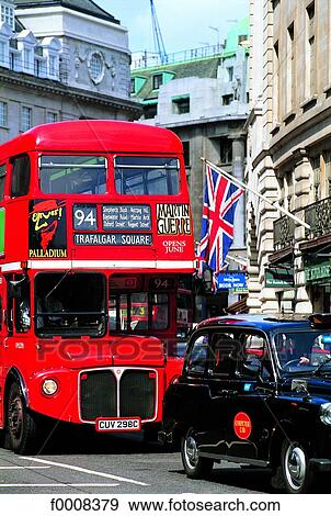 Stock Photo - London, Double-decker. Fotosearch