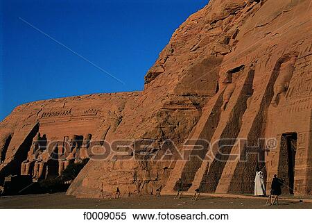 Egypt, Abu Simbel, temples of Ramses II and Nefertari View Large Photo Image Stock Photography - Egypt, Abu Simbel, temples of Ramses II and Nefertari. Fotosearch