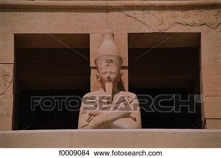 Egypt, Luxor, Deir el Bahari, detail of Hatshepsut temple View Large Photo Image Picture - Egypt, Luxor, Deir el Bahari, detail of Hatshepsut temple. Fotosearch