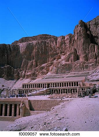 Egypt, Luxor, Deir el Bahari, Hatshepsut temple View Large Photo Image Stock Photo - Egypt, Luxor, Deir el Bahari, Hatshepsut temple. Fotosearch