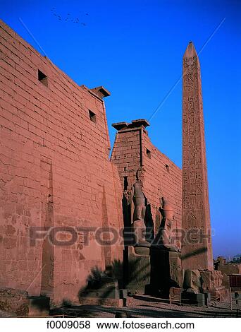 Egypt, Luxor obelisk View Large Photo Image Stock Photo - Egypt, Luxor obelisk. Fotosearch