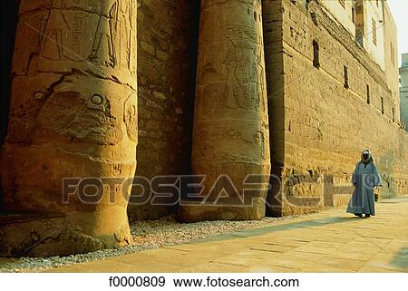 Stock Photo - Egypt, Temple of Luxor. Fotosearch