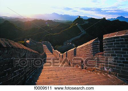 China, Great Wall View Large Photo Image Stock Image - China, Great Wall. Fotosearch