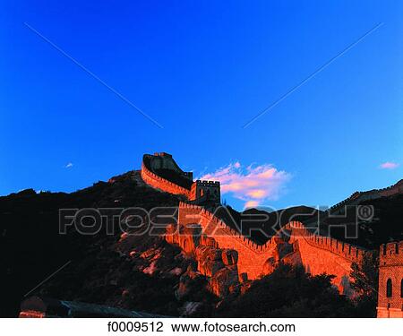 China, Great Wall View Large Photo Image Stock Image - China, Great Wall. Fotosearch