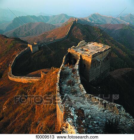 China, Great Wall View Large Photo Image Stock Image - China, Great Wall. Fotosearch