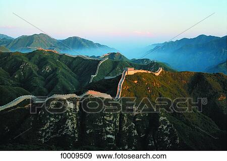 China, Great Wall View Large Photo Image Stock Photo - China, Great Wall. Fotosearch