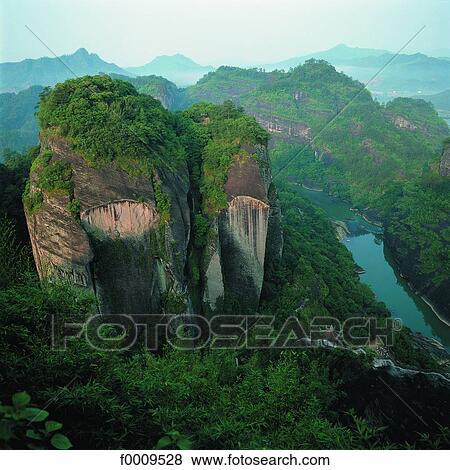 China, Mt. Wuyi View Large Photo Image Stock Photo - China, Mt. Wuyi. Fotosearch