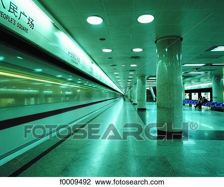 China, Shanghai, subway View Large Photo Image Stock Image - China, Shanghai, subway. Fotosearch