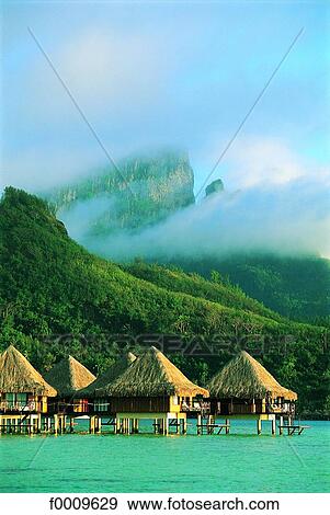 French Polynesia, Bora Bora View Large Photo Image Stock Photo - French Polynesia, Bora Bora. Fotosearch