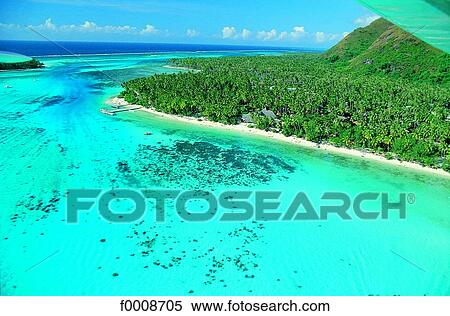 Stock Photography - French Polynesia, Moorea, Haapiti. Fotosearch