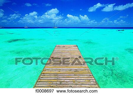 French Polynesia, Tuamotus archipelago, Rangiroa, pier View Large Photo Image Stock Photo - French Polynesia, Tuamotus archipelago, Rangiroa, pier. Fotosearch