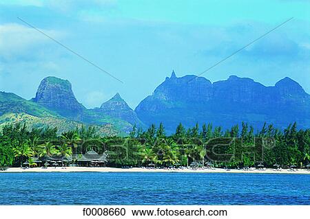 Stock Image - Mauritius, landscape. Fotosearch