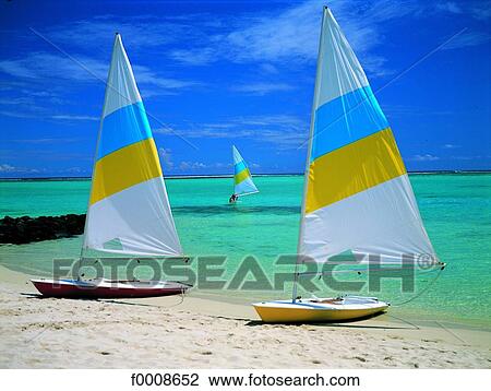 Mauritius, sailing boats View Large Photo Image Stock Image - Mauritius, sailing boats. Fotosearch