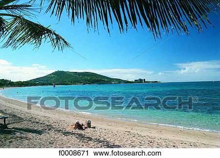 Stock Image - New Caledonia, Noumea, Baie des citrons. Fotosearch