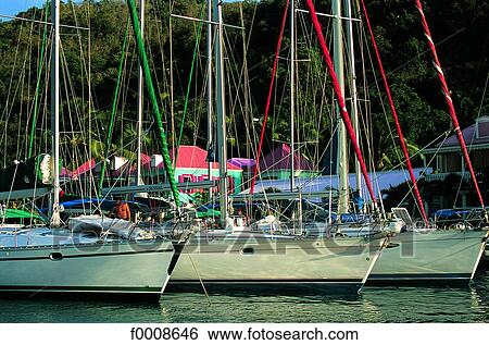 Virgin Islands, sailing boats View Large Photo Image Stock Photograph - Virgin Islands, sailing boats. Fotosearch