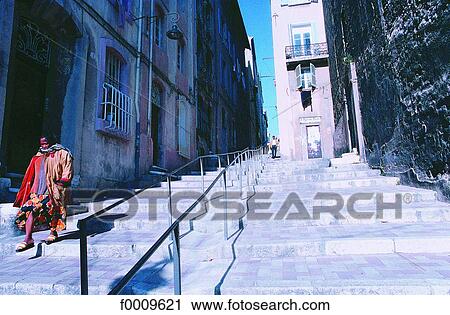 France, Marseilles, Panier district, stairs View Large Photo Image Stock Image - France, Marseilles, Panier district, stairs. Fotosearch