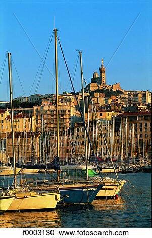France, Marseilles, The harbour View Large Photo Image Stock Image - France, Marseilles, The harbour. Fotosearch