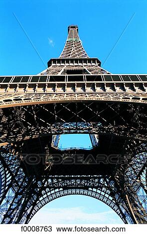 France, Paris, The Eiffel Tower View Large Photo Image Stock Image - France, Paris, The Eiffel Tower. Fotosearch