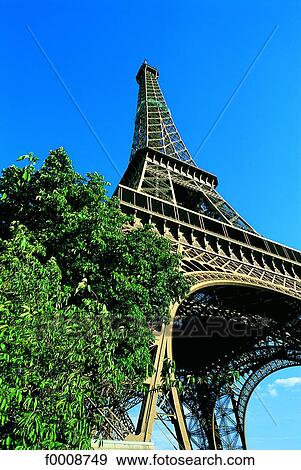 France, Paris, The Eiffel Tower View Large Photo Image Stock Photo - France, Paris, The Eiffel Tower. Fotosearch