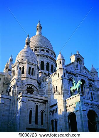 France, Paris, The Sacré-Cœur basilica View Large Photo Image Stock Image - France, Paris, The Sacré-Cœur basilica. Fotosearch