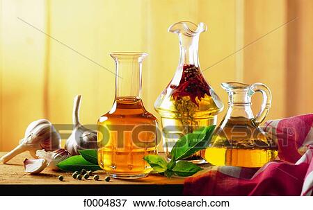 Seasoning and olive oil View Large Photo Image Stock Photo - Seasoning and olive oil. Fotosearch