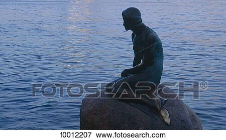 Denmark, Copenhagen, the Little Mermaid View Large Photo Image Stock Photo - Denmark, Copenhagen, the Little Mermaid. Fotosearch