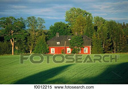 Stock Photography - Finland, country house near Salo. Fotosearch
