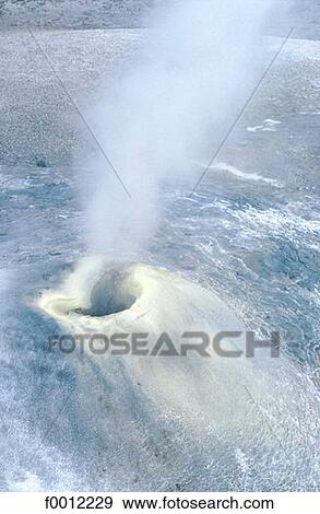 Stock Photo - Iceland, Hveravellir, a solfatare. Fotosearch