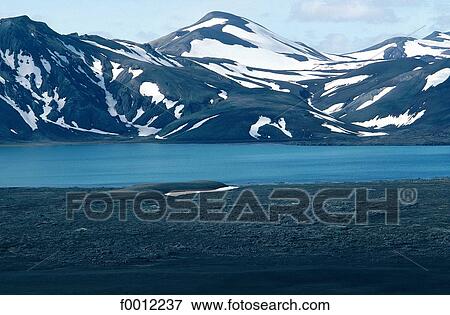 Iceland, Landmannalaugar View Large Photo Image Stock Photo - Iceland, Landmannalaugar. Fotosearch