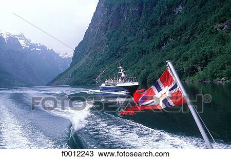 Norway, Hordaland, Aurlandsfjord View Large Photo Image Stock Image - Norway, Hordaland, Aurlandsfjord. Fotosearch