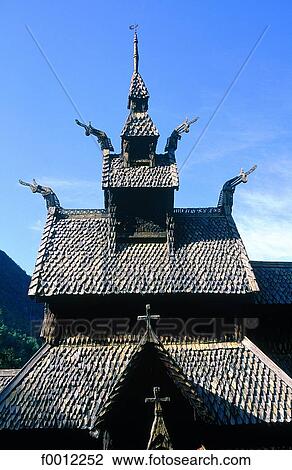 Norway, Sogn, Borgund stavkirke (XIIth century) View Large Photo Image Stock Image - Norway, Sogn, Borgund stavkirke (XIIth century). Fotosearch