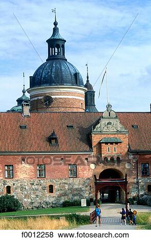 Sweden, Mariefried, Gripsholm castle View Large Photo Image Stock Photo - Sweden, Mariefried, Gripsholm castle. Fotosearch