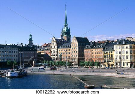 Stock Image - Sweden, Stockholm. Fotosearch