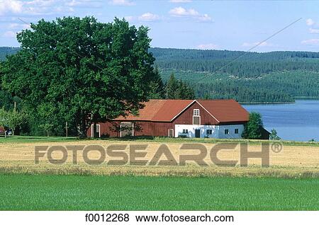 Stock Photo - Sweden, Wärmland, landscape near Ransäter. Fotosearch