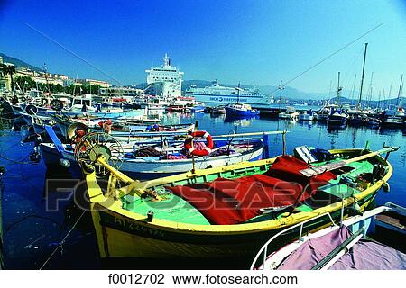 Corsica, Ajaccio, harbour View Large Photo Image Stock Image - Corsica, Ajaccio, harbour. Fotosearch