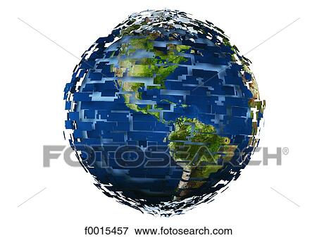 Bursting globe View Large Photo Image Stock Photo - Bursting globe. Fotosearch