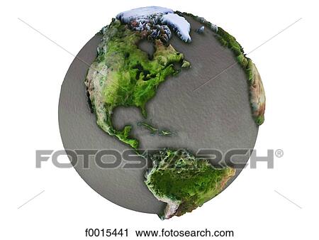 Globe: dryness, Americas View Large Photo Image Stock Image - Globe: dryness, Americas. Fotosearch