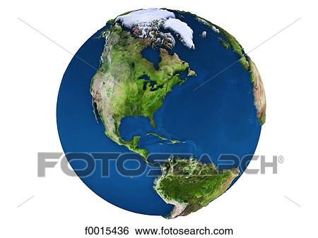Globe: the Americas View Large Photo Image Stock Photograph - Globe: the Americas. Fotosearch