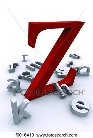 Stock Image - Typography: 3D alphabet. Fotosearch