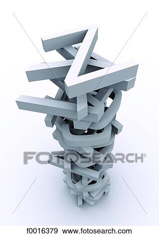 Typography: 3D alphabet View Large Photo Image Stock Photo - Typography: 3D alphabet. Fotosearch