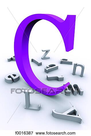 Typography: 3D alphabet View Large Photo Image Stock Photo - Typography: 3D alphabet. Fotosearch