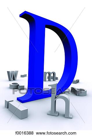 Stock Photo - Typography: 3D alphabet. Fotosearch