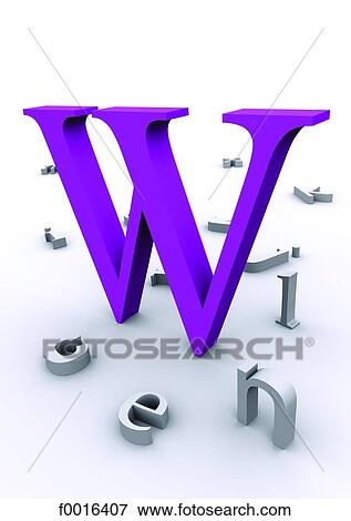 Stock Photo - Typography: 3D alphabet. Fotosearch