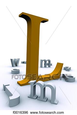 Typography: 3D alphabet View Large Photo Image Stock Photograph - Typography: 3D alphabet. Fotosearch
