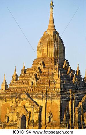 Myanmar, Bagan, Htilo Minlo pagoda View Large Photo Image Picture - Myanmar, Bagan, Htilo Minlo pagoda. Fotosearch