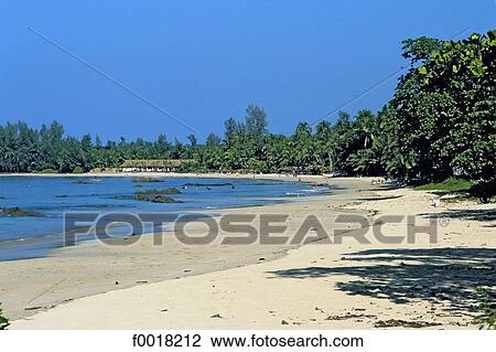 Myanmar, Rakhine state, Ngapali, beach View Large Photo Image Stock Image - Myanmar, Rakhine state, Ngapali, beach. Fotosearch