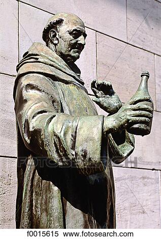 France, Champagne region, Epernay, statue of Dom Perignon View Large Photo Image Stock Photography - France, Champagne region, Epernay, statue of Dom Perignon. Fotosearch