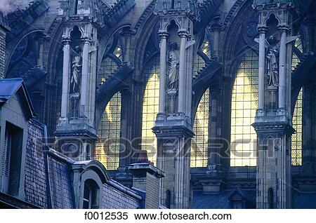 France, Champagne region, Reims, Gothic style cathedral, detail View Large Photo Image Stock Photography - France, Champagne region, Reims, Gothic style cathedral, detail. Fotosearch