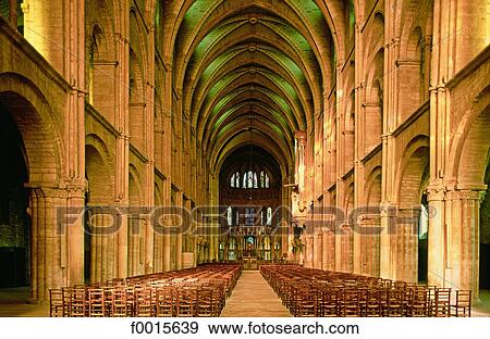 France, Champagne region, Reims, St Remi basilica nave View Large Photo Image Stock Photo - France, Champagne region, Reims, St Remi basilica nave. Fotosearch